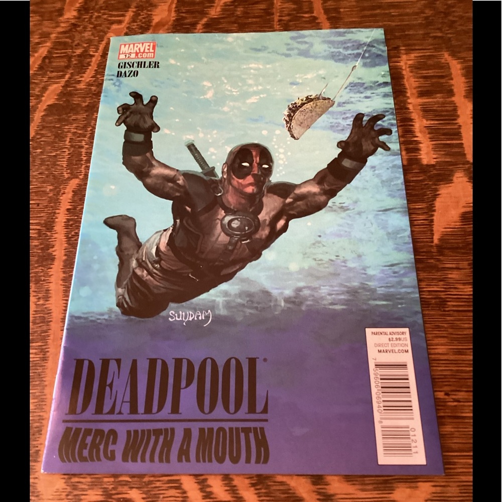 Marvel #12 Deadpool Comic